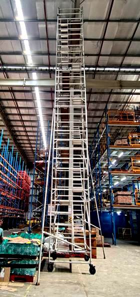 12m Aluminium Scaffolding Rental