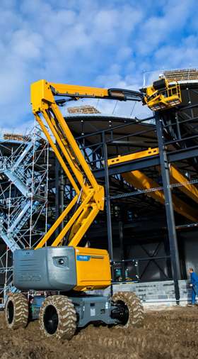 Rough Terrian Articulated Boom Lift