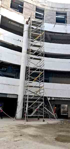 Customised Aluminium Scaffolding