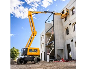 16m battery articulated boom lift rent